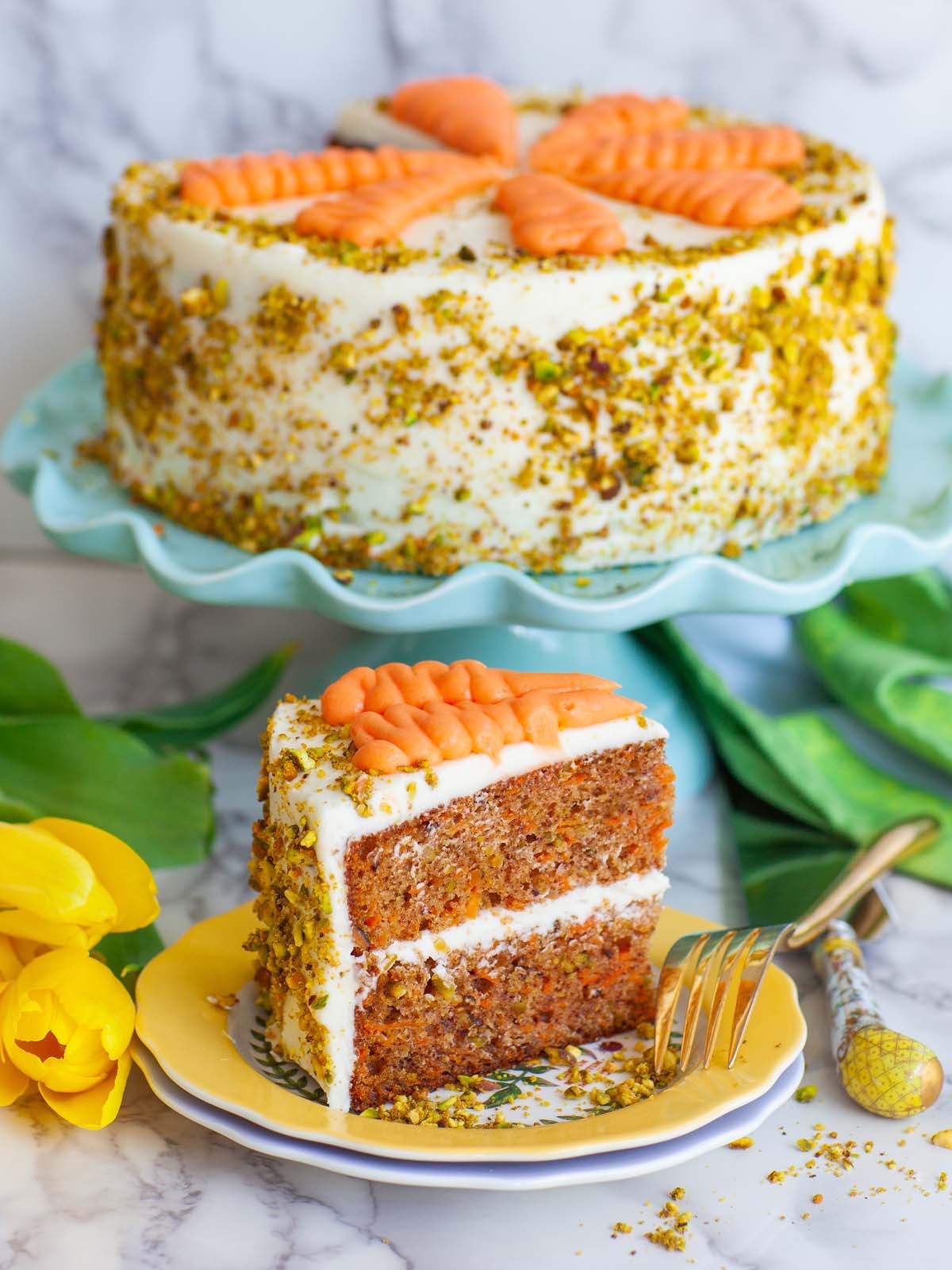 Carrot cake Pistachio
