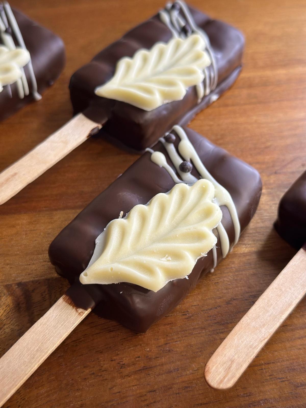 Salted Caramel Cakesicles