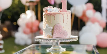 1st Birthday Cake For Baby Girl