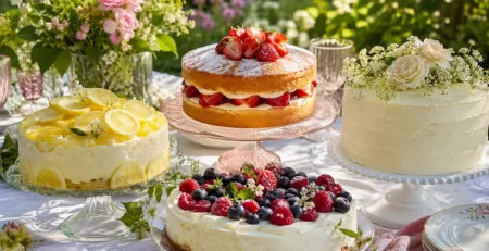 What Are the Best Cake Flavours for a Summer Garden Party