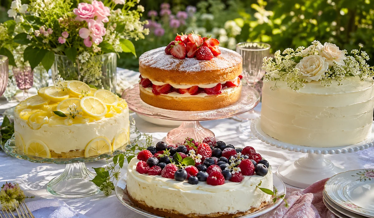 What Are the Best Cake Flavours for a Summer Garden Party